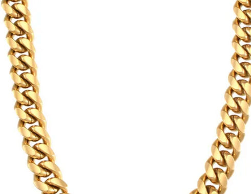 Thick Cuban Link Chain Necklace